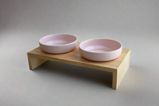 Elevated Bowls Pink