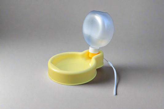 Portable Water Bowl/Bottle Yellow