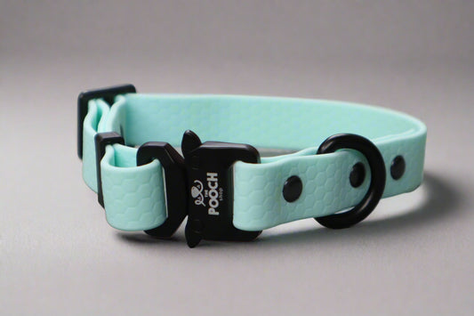 Hexa Dog Collar Pastel Blue